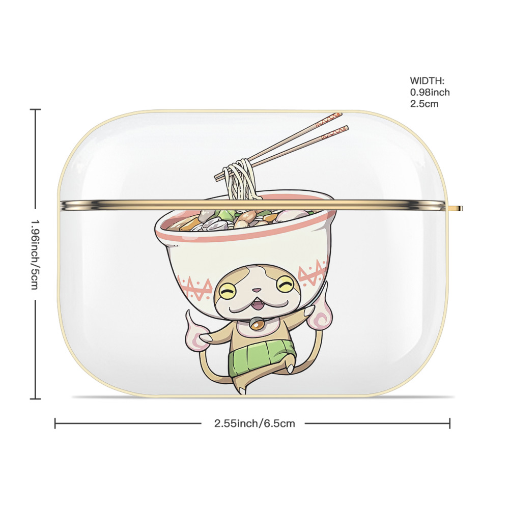 妖怪ウォッチ Yo-kai Watch 【AirPods Pro用】ハードシェル保護ケース｜耐衝撃・防指紋・カラビナ付き商品仕様