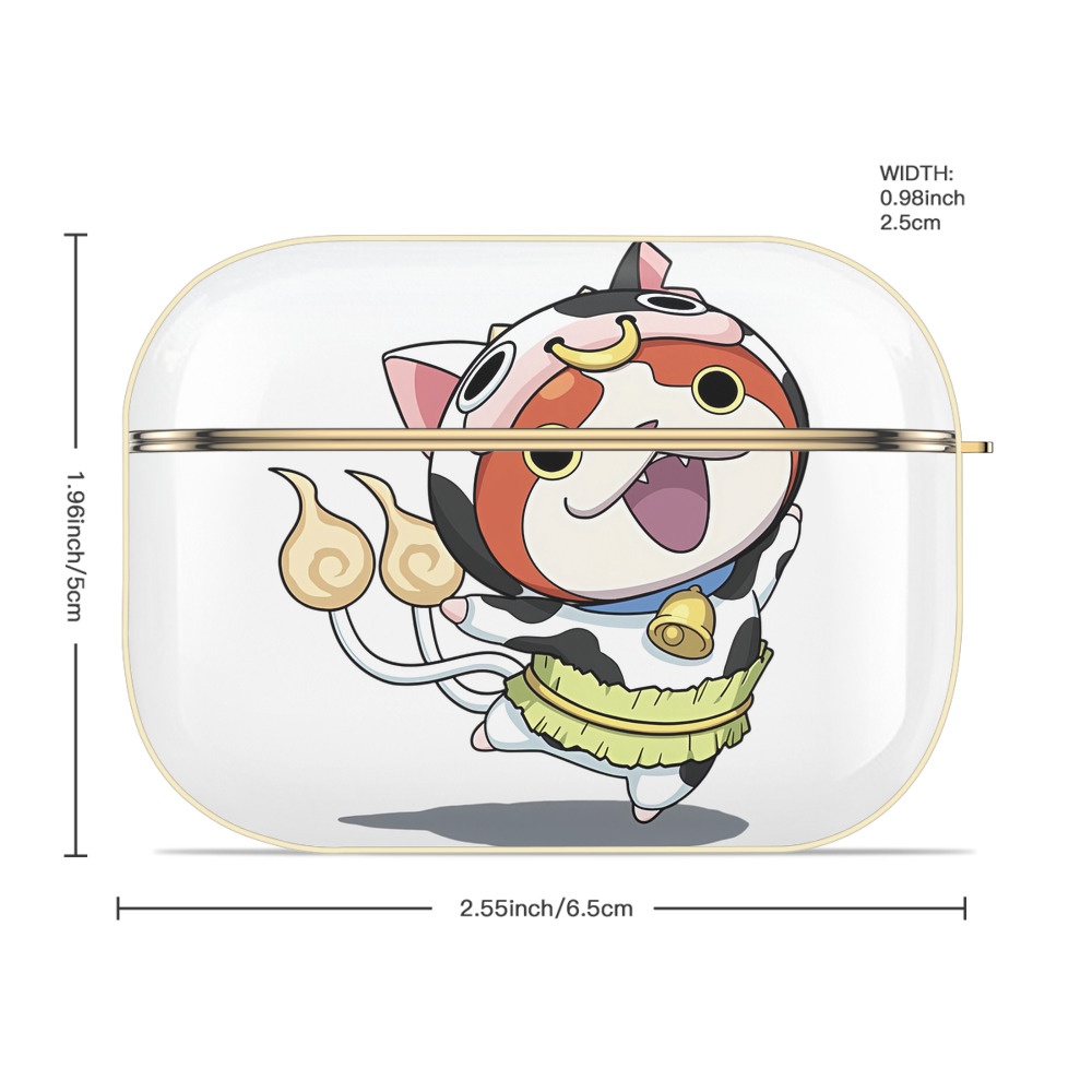 妖怪ウォッチ Yo-kai Watch 【AirPods Pro用】ハードシェル保護ケース｜耐衝撃・防指紋・カラビナ付き商品仕様