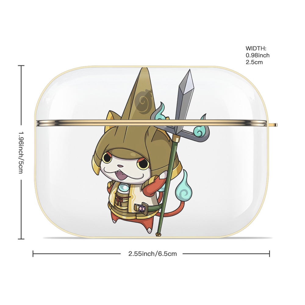 妖怪ウォッチ Yo-kai Watch 【AirPods Pro用】ハードシェル保護ケース｜耐衝撃・防指紋・カラビナ付き商品仕様