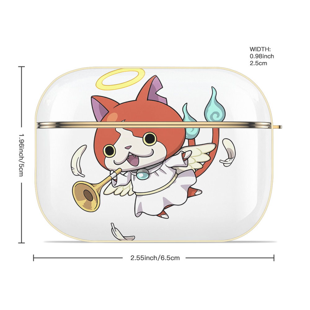 妖怪ウォッチ Yo-kai Watch 【AirPods Pro用】ハードシェル保護ケース｜耐衝撃・防指紋・カラビナ付き商品仕様