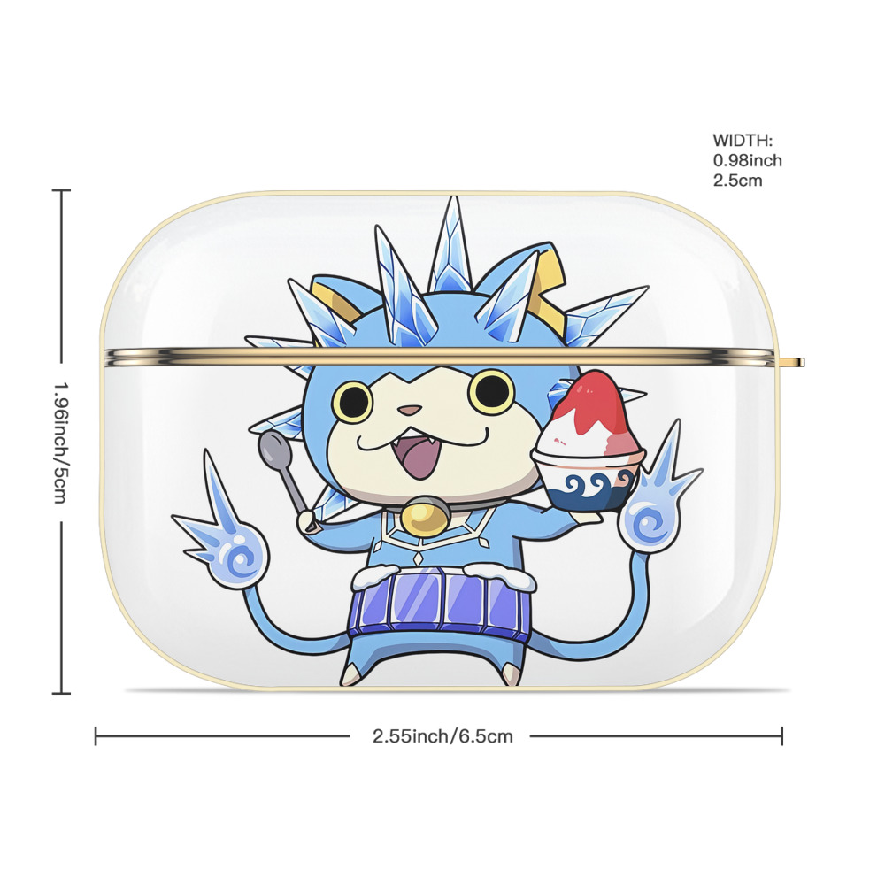 妖怪ウォッチ Yo-kai Watch 【AirPods Pro用】ハードシェル保護ケース｜耐衝撃・防指紋・カラビナ付き商品仕様