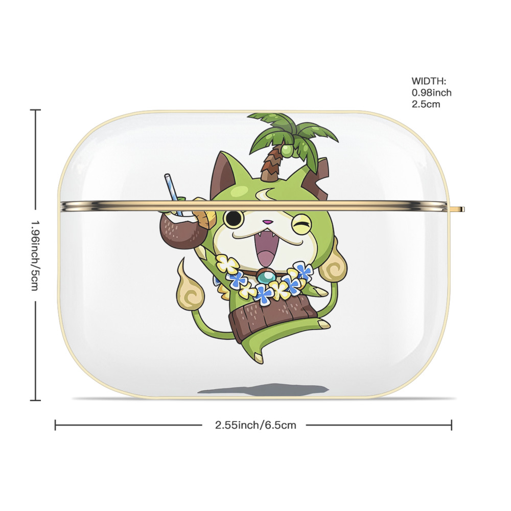 妖怪ウォッチ Yo-kai Watch 【AirPods Pro用】ハードシェル保護ケース｜耐衝撃・防指紋・カラビナ付き商品仕様