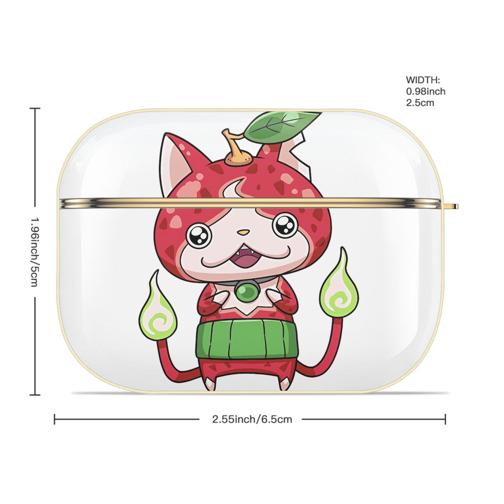妖怪ウォッチ Yo-kai Watch 【AirPods Pro用】ハードシェル保護ケース｜耐衝撃・防指紋・カラビナ付き商品仕様