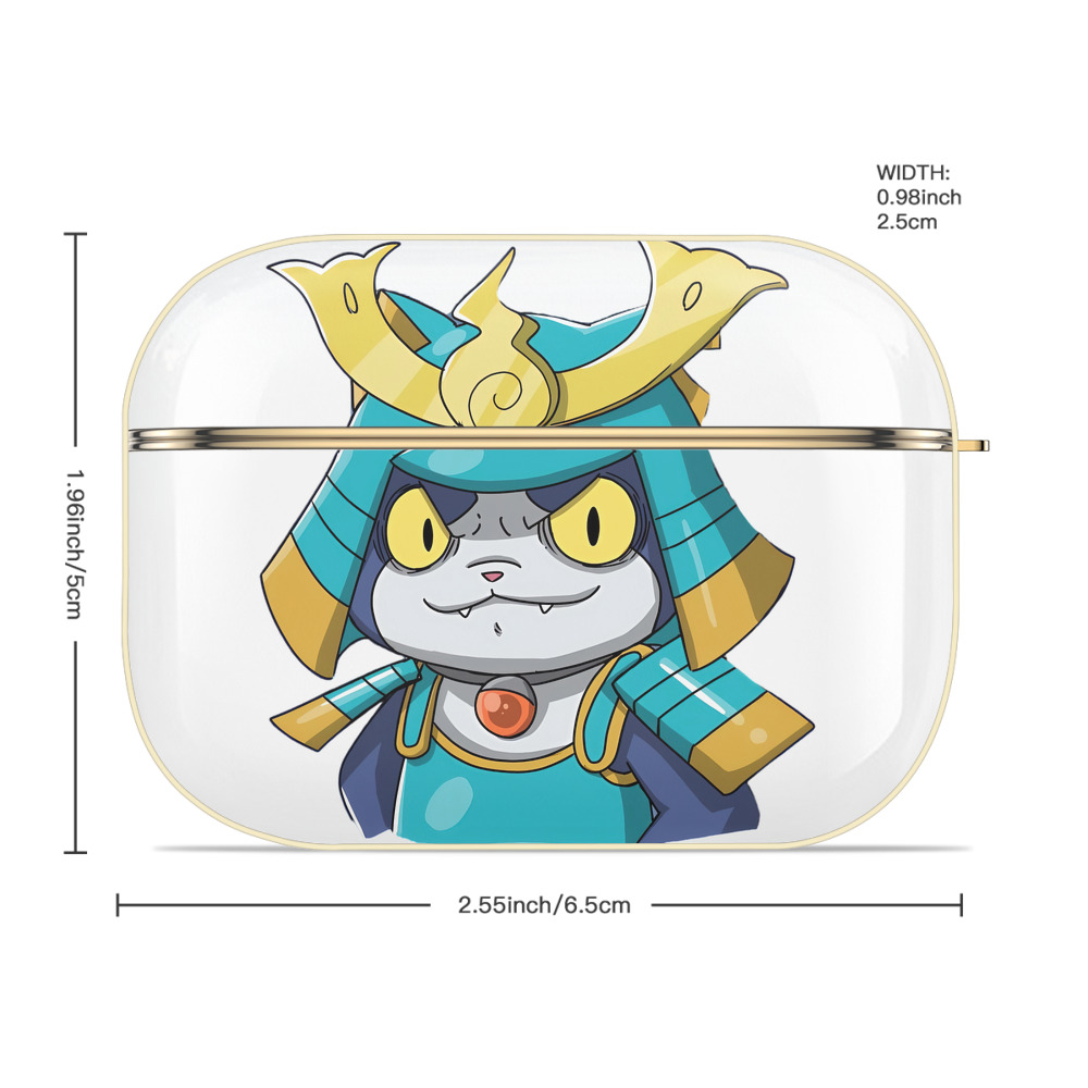 妖怪ウォッチ Yo-kai Watch 【AirPods Pro用】ハードシェル保護ケース｜耐衝撃・防指紋・カラビナ付き商品仕様