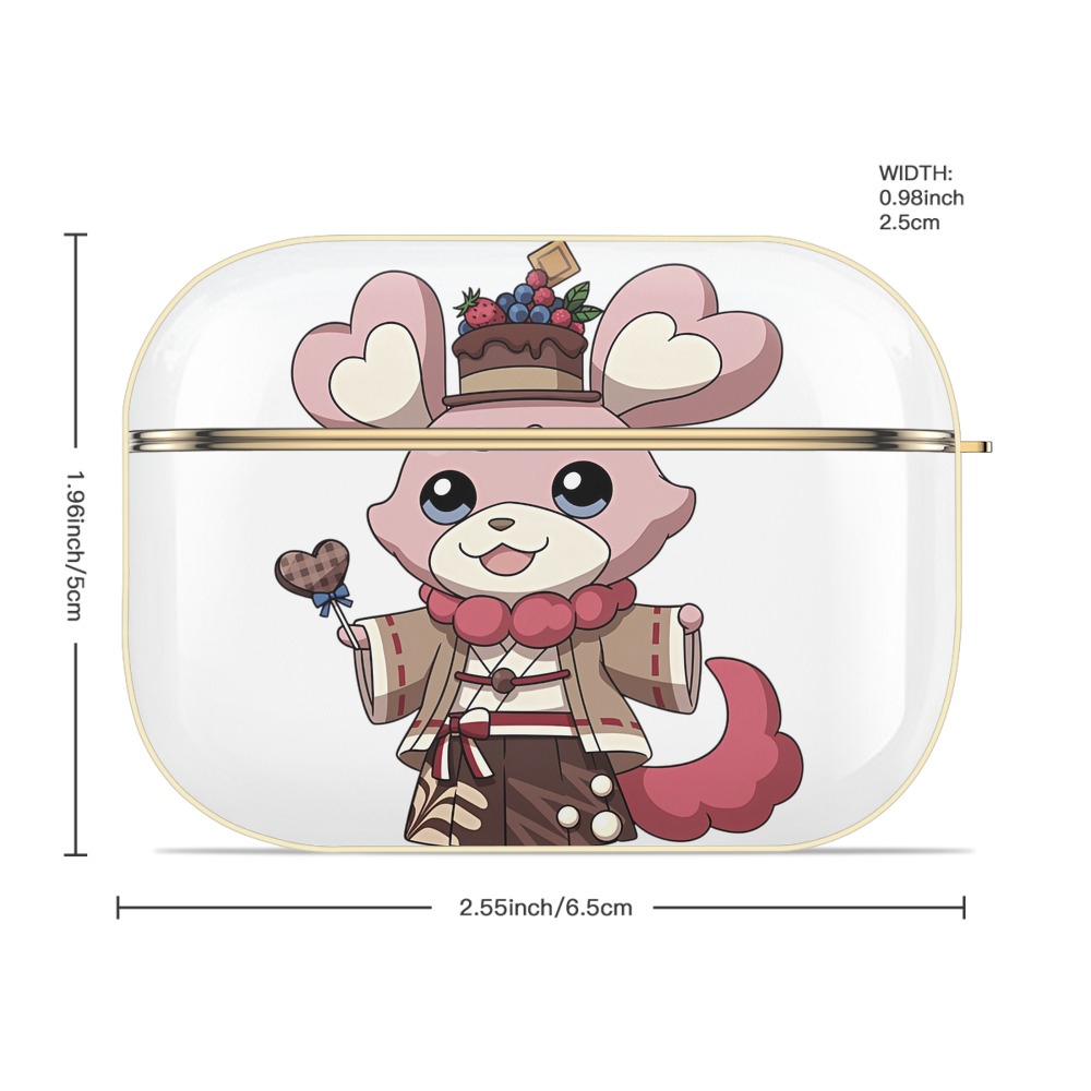 妖怪ウォッチ Yo-kai Watch 【AirPods Pro用】ハードシェル保護ケース｜耐衝撃・防指紋・カラビナ付き商品仕様
