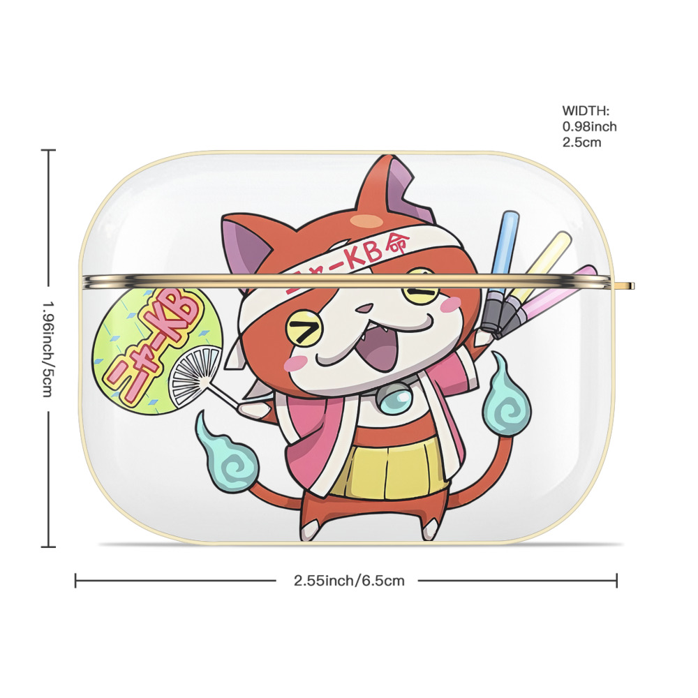 妖怪ウォッチ Yo-kai Watch 【AirPods Pro用】ハードシェル保護ケース｜耐衝撃・防指紋・カラビナ付き商品仕様