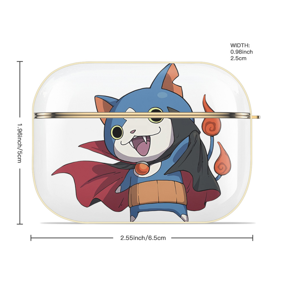 妖怪ウォッチ Yo-kai Watch 【AirPods Pro用】ハードシェル保護ケース｜耐衝撃・防指紋・カラビナ付き商品仕様