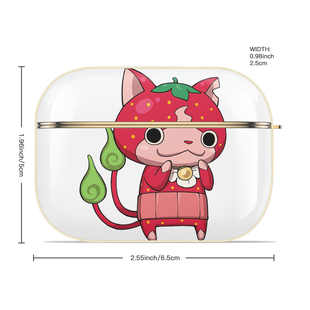 妖怪ウォッチ Yo-kai Watch 【AirPods Pro用】ハードシェル保護ケース｜耐衝撃・防指紋・カラビナ付き商品仕様