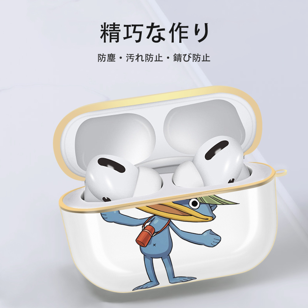 妖怪ウォッチ Yo-kai Watch 【AirPods Pro用】ハードシェル保護ケース｜耐衝撃・防指紋・カラビナ付き商品仕様