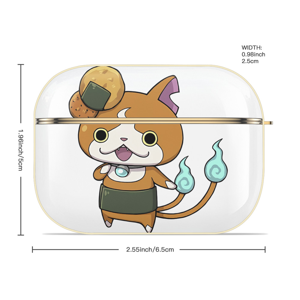 妖怪ウォッチ Yo-kai Watch 【AirPods Pro用】ハードシェル保護ケース｜耐衝撃・防指紋・カラビナ付き商品仕様