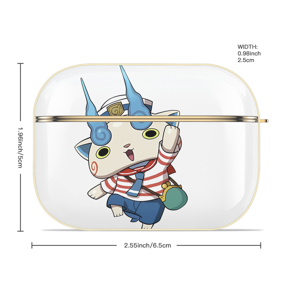 妖怪ウォッチ Yo-kai Watch 【AirPods Pro用】ハードシェル保護ケース｜耐衝撃・防指紋・カラビナ付き商品仕様