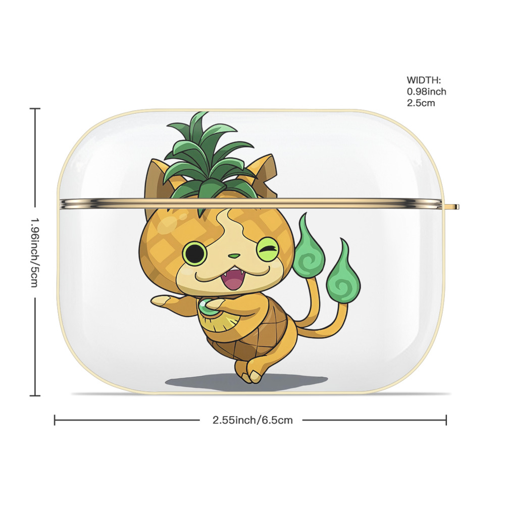 妖怪ウォッチ Yo-kai Watch 【AirPods Pro用】ハードシェル保護ケース｜耐衝撃・防指紋・カラビナ付き商品仕様