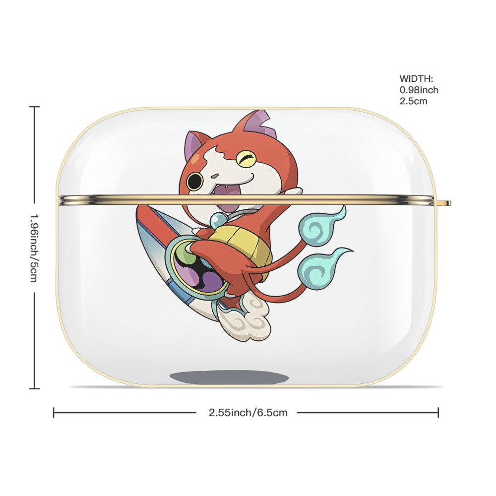妖怪ウォッチ Yo-kai Watch 【AirPods Pro用】ハードシェル保護ケース｜耐衝撃・防指紋・カラビナ付き商品仕様