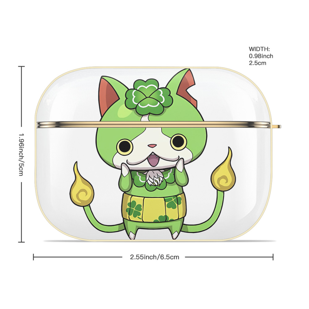 妖怪ウォッチ Yo-kai Watch 【AirPods Pro用】ハードシェル保護ケース｜耐衝撃・防指紋・カラビナ付き商品仕様