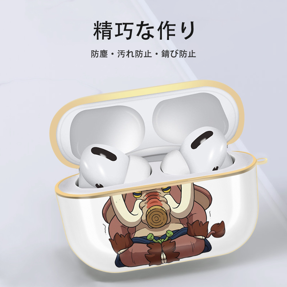 妖怪ウォッチ Yo-kai Watch 【AirPods Pro用】ハードシェル保護ケース｜耐衝撃・防指紋・カラビナ付き商品仕様