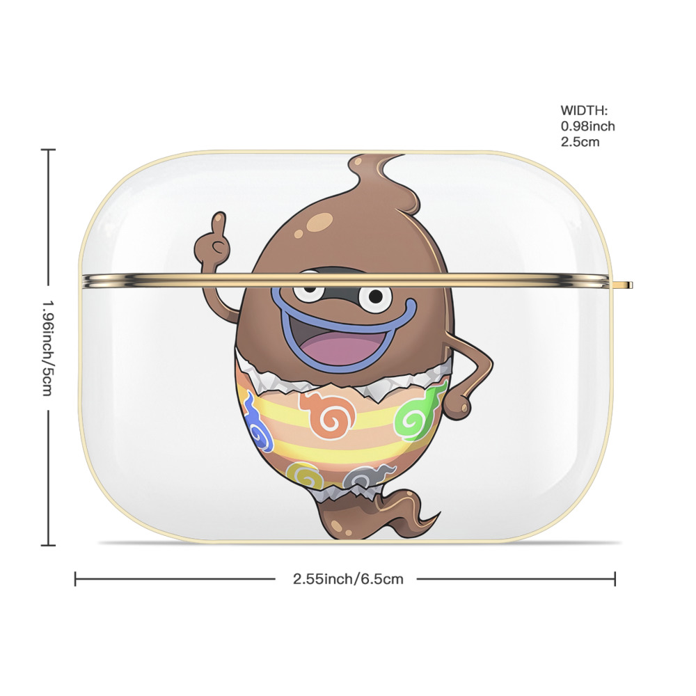 妖怪ウォッチ Yo-kai Watch 【AirPods Pro用】ハードシェル保護ケース｜耐衝撃・防指紋・カラビナ付き商品仕様