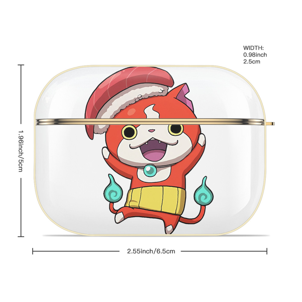妖怪ウォッチ Yo-kai Watch 【AirPods Pro用】ハードシェル保護ケース｜耐衝撃・防指紋・カラビナ付き商品仕様
