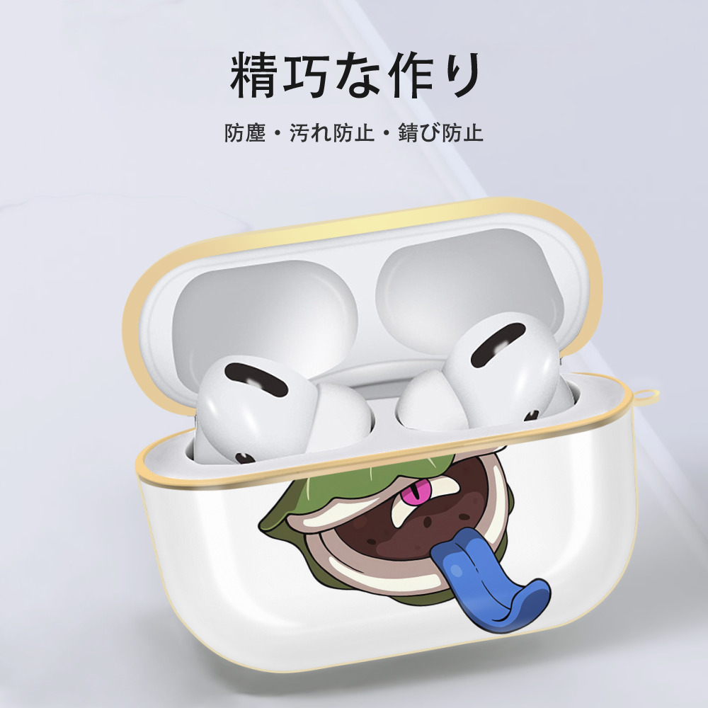 妖怪ウォッチ Yo-kai Watch 【AirPods Pro用】ハードシェル保護ケース｜耐衝撃・防指紋・カラビナ付き商品仕様