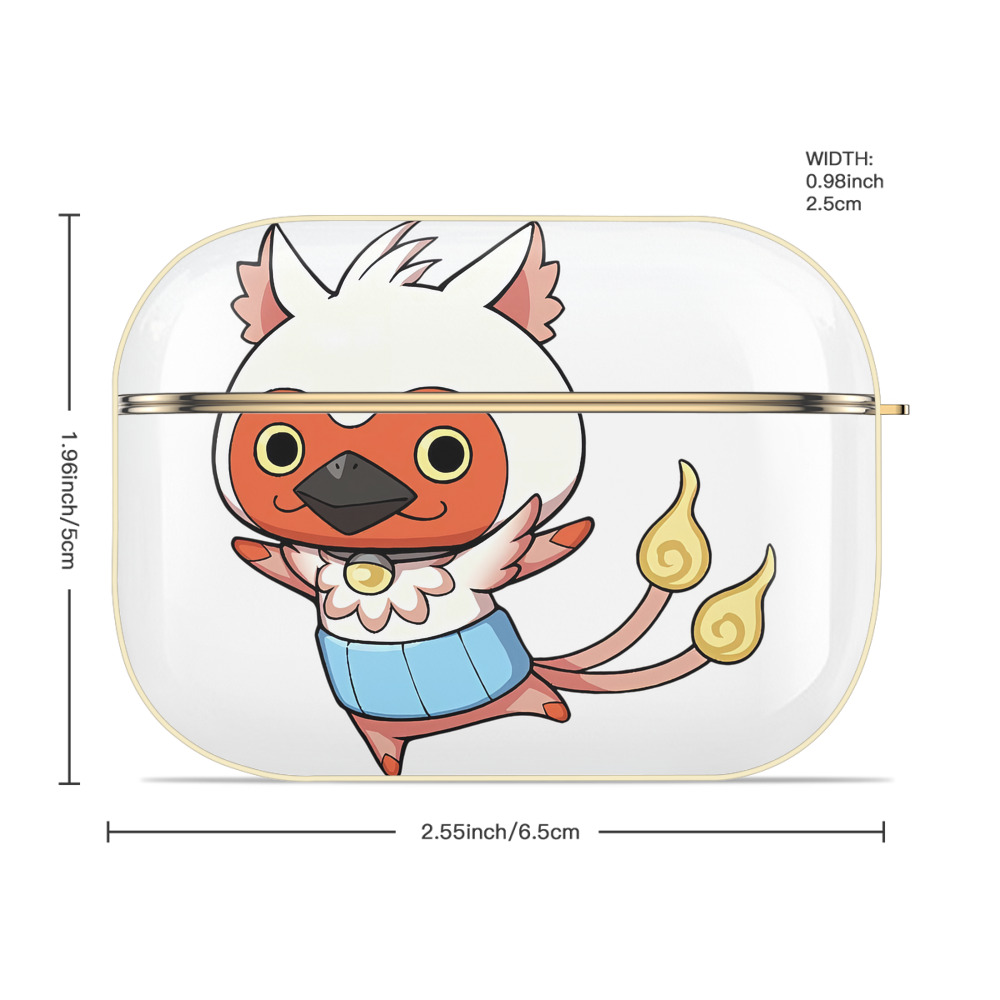 妖怪ウォッチ Yo-kai Watch 【AirPods Pro用】ハードシェル保護ケース｜耐衝撃・防指紋・カラビナ付き商品仕様