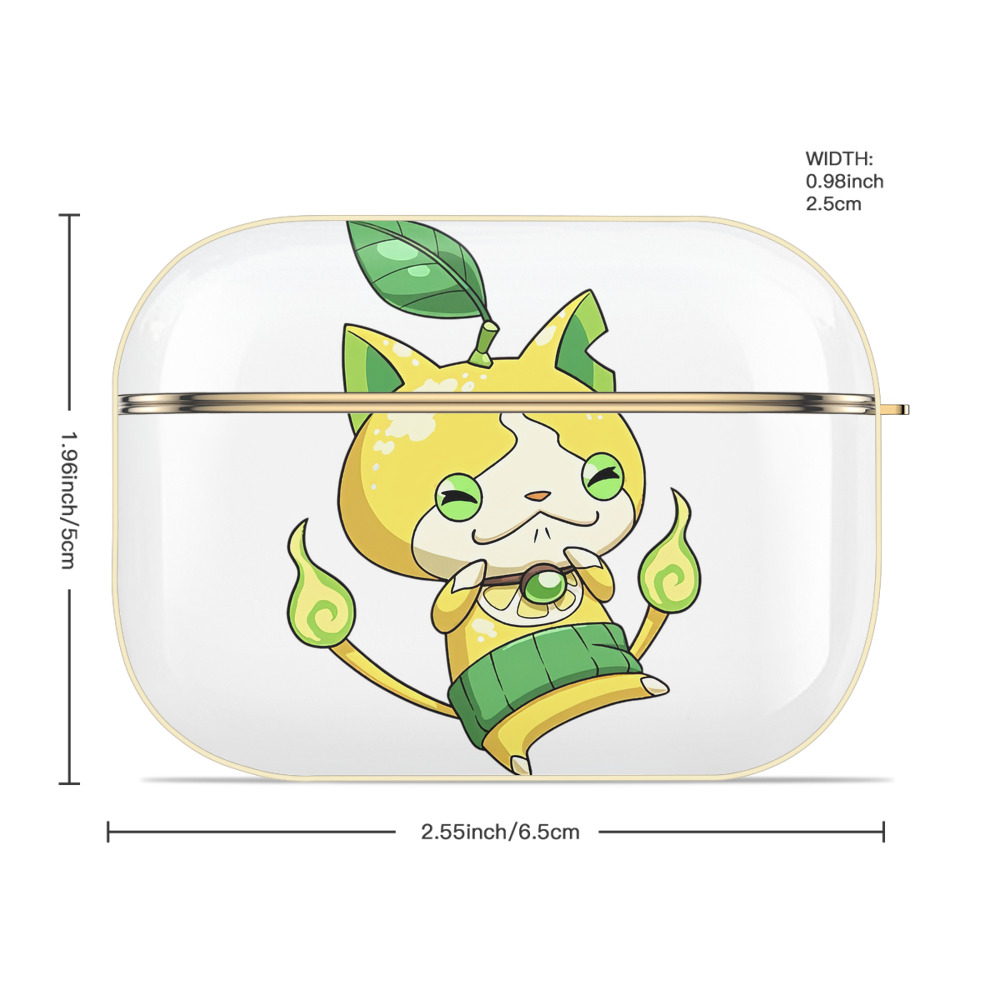 妖怪ウォッチ Yo-kai Watch 【AirPods Pro用】ハードシェル保護ケース｜耐衝撃・防指紋・カラビナ付き商品仕様