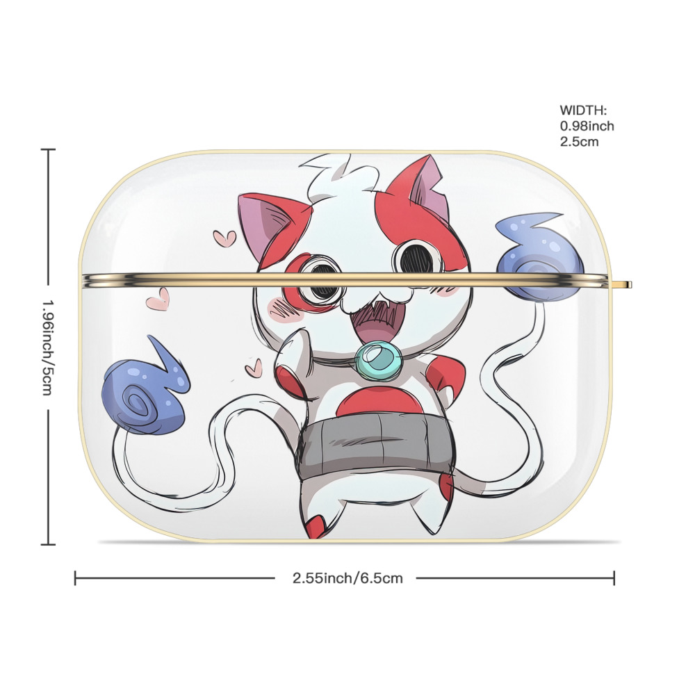 妖怪ウォッチ Yo-kai Watch 【AirPods Pro用】ハードシェル保護ケース｜耐衝撃・防指紋・カラビナ付き商品仕様