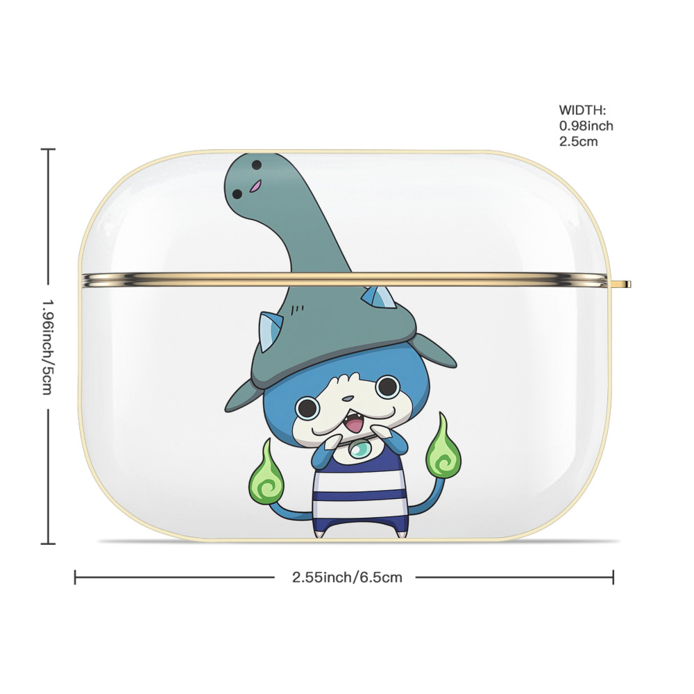 妖怪ウォッチ Yo-kai Watch 【AirPods Pro用】ハードシェル保護ケース｜耐衝撃・防指紋・カラビナ付き商品仕様