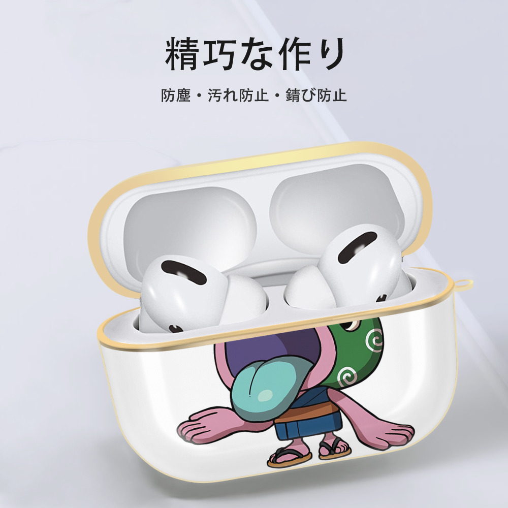 妖怪ウォッチ Yo-kai Watch 【AirPods Pro用】ハードシェル保護ケース｜耐衝撃・防指紋・カラビナ付き商品仕様