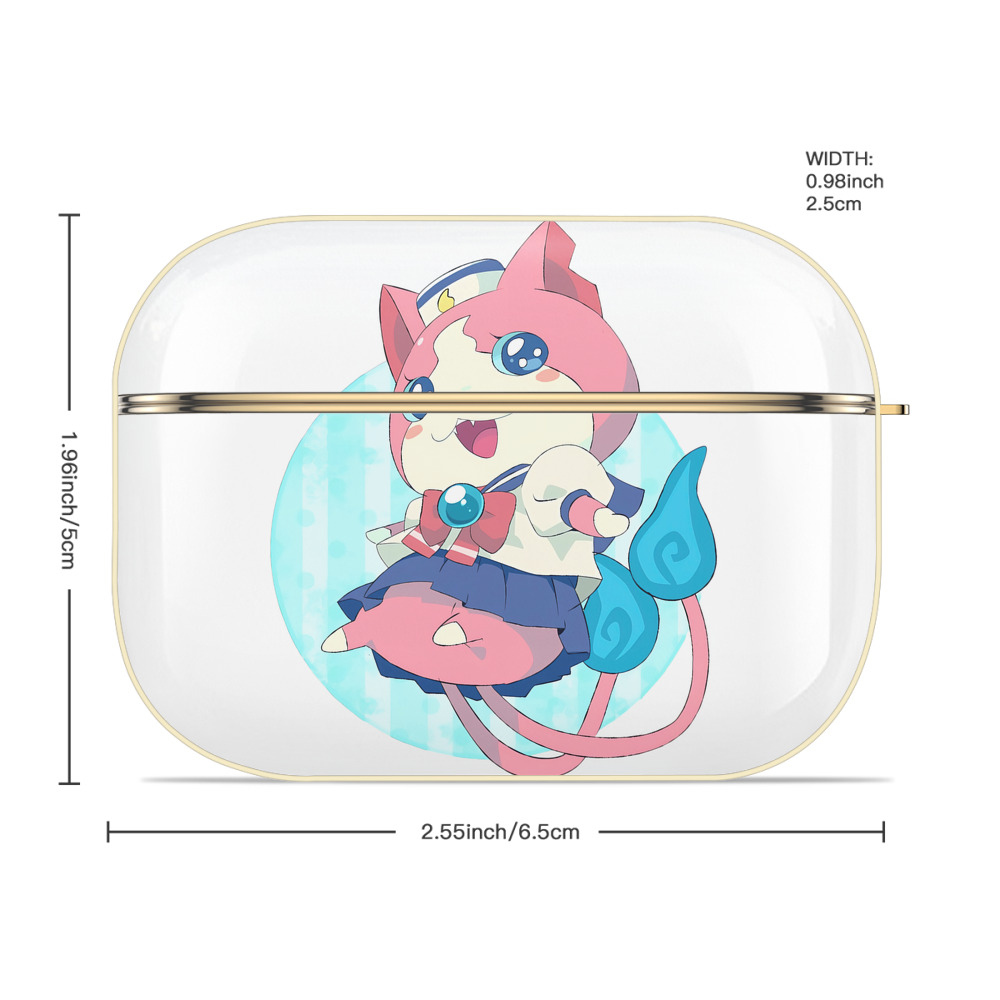 妖怪ウォッチ Yo-kai Watch 【AirPods Pro用】ハードシェル保護ケース｜耐衝撃・防指紋・カラビナ付き商品仕様