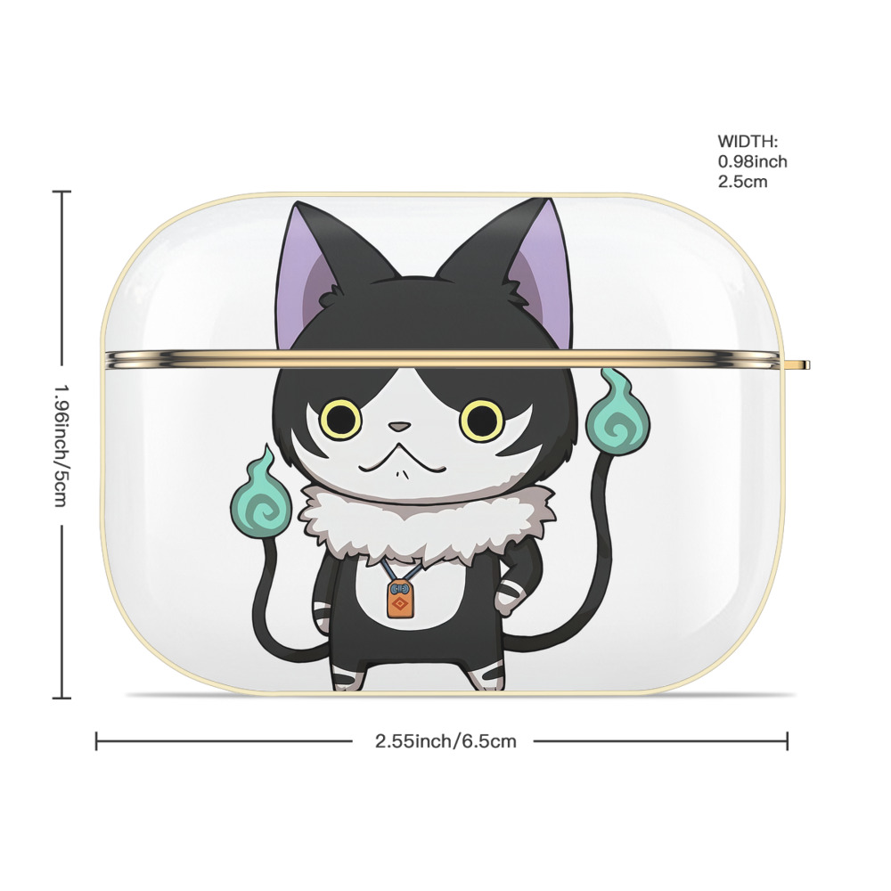 妖怪ウォッチ Yo-kai Watch 【AirPods Pro用】ハードシェル保護ケース｜耐衝撃・防指紋・カラビナ付き商品仕様