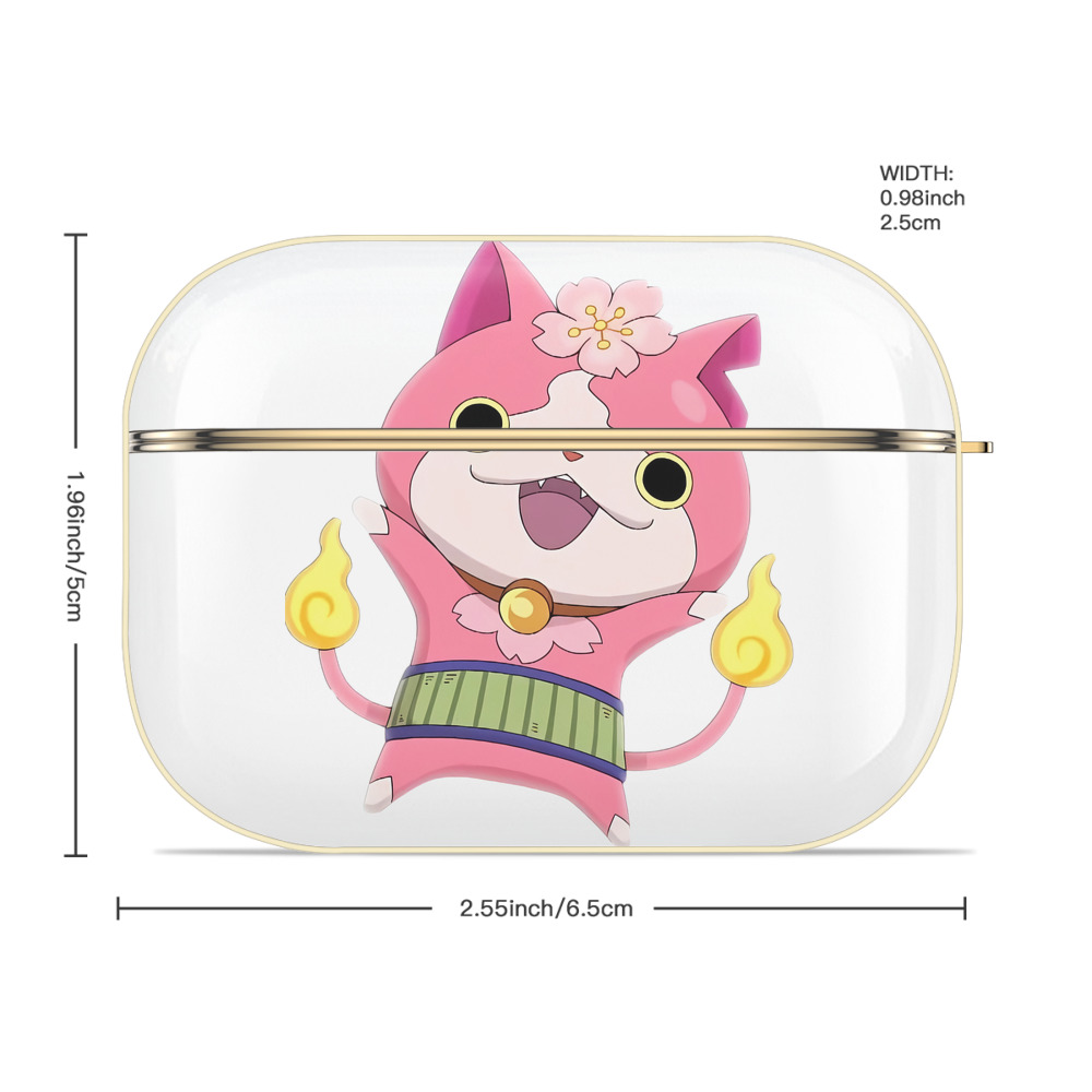妖怪ウォッチ Yo-kai Watch 【AirPods Pro用】ハードシェル保護ケース｜耐衝撃・防指紋・カラビナ付き商品仕様