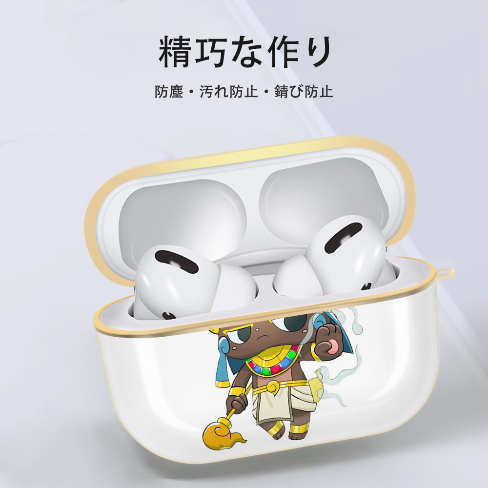 妖怪ウォッチ Yo-kai Watch 【AirPods Pro用】ハードシェル保護ケース｜耐衝撃・防指紋・カラビナ付き商品仕様