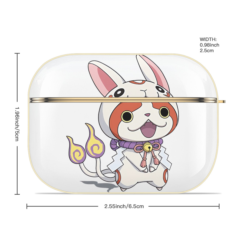 妖怪ウォッチ Yo-kai Watch 【AirPods Pro用】ハードシェル保護ケース｜耐衝撃・防指紋・カラビナ付き商品仕様