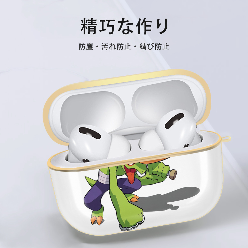 妖怪ウォッチ Yo-kai Watch 【AirPods Pro用】ハードシェル保護ケース｜耐衝撃・防指紋・カラビナ付き商品仕様