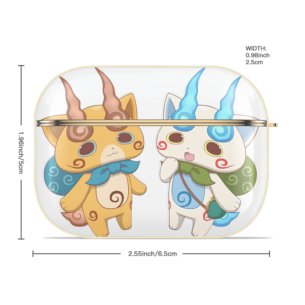 妖怪ウォッチ Yo-kai Watch 【AirPods Pro用】ハードシェル保護ケース｜耐衝撃・防指紋・カラビナ付き商品仕様
