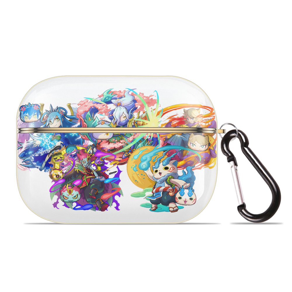 （画像用） 妖怪ウォッチ Yo-kai Watch 【AirPods Pro用】ハードシェル保護ケース｜耐衝撃・防指紋・カラビナ付き商品仕様