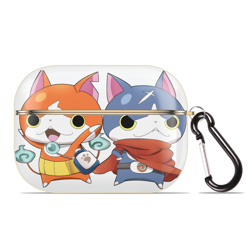 （画像用） 妖怪ウォッチ Yo-kai Watch 【AirPods Pro用】ハードシェル保護ケース｜耐衝撃・防指紋・カラビナ付き商品仕様