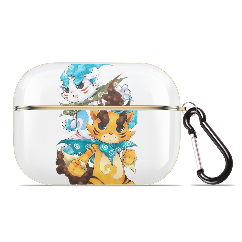（画像用） 妖怪ウォッチ Yo-kai Watch 【AirPods Pro用】ハードシェル保護ケース｜耐衝撃・防指紋・カラビナ付き商品仕様