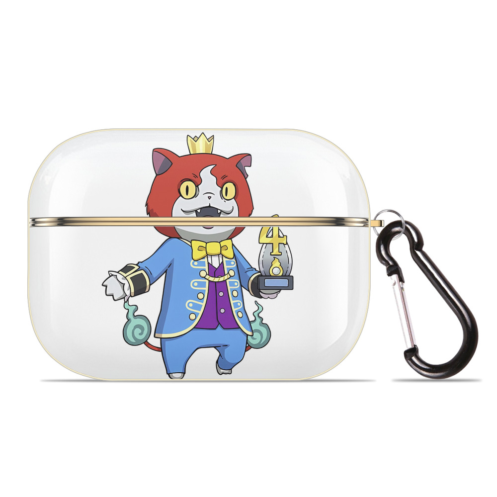 （画像用） 妖怪ウォッチ Yo-kai Watch 【AirPods Pro用】ハードシェル保護ケース｜耐衝撃・防指紋・カラビナ付き商品仕様
