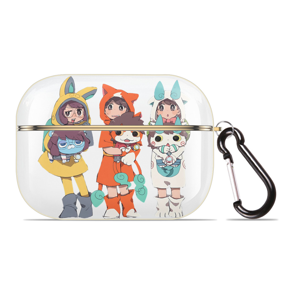 （画像用） 妖怪ウォッチ Yo-kai Watch 【AirPods Pro用】ハードシェル保護ケース｜耐衝撃・防指紋・カラビナ付き商品仕様