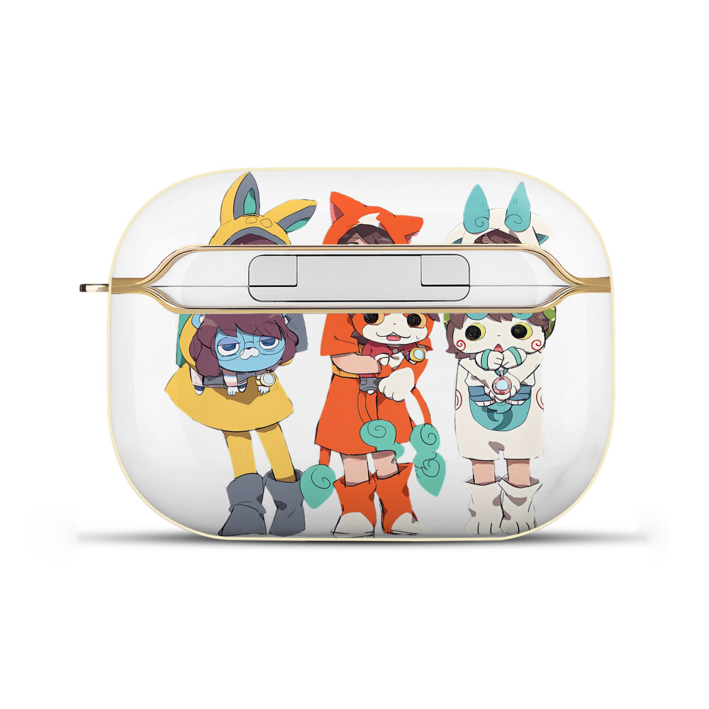 （画像用） 妖怪ウォッチ Yo-kai Watch 【AirPods Pro用】ハードシェル保護ケース｜耐衝撃・防指紋・カラビナ付き商品仕様