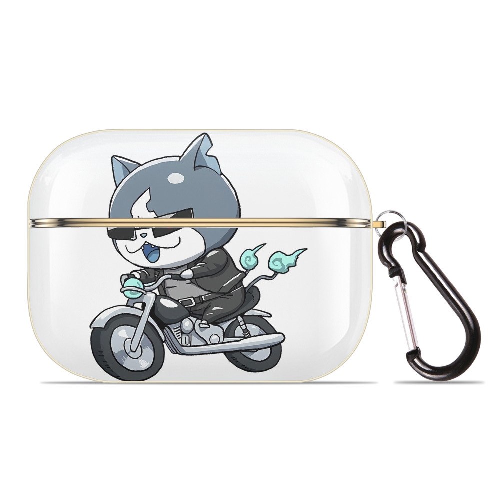 （画像用） 妖怪ウォッチ Yo-kai Watch 【AirPods Pro用】ハードシェル保護ケース｜耐衝撃・防指紋・カラビナ付き商品仕様