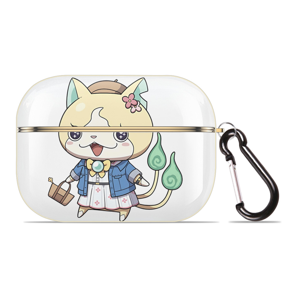（画像用） 妖怪ウォッチ Yo-kai Watch 【AirPods Pro用】ハードシェル保護ケース｜耐衝撃・防指紋・カラビナ付き商品仕様