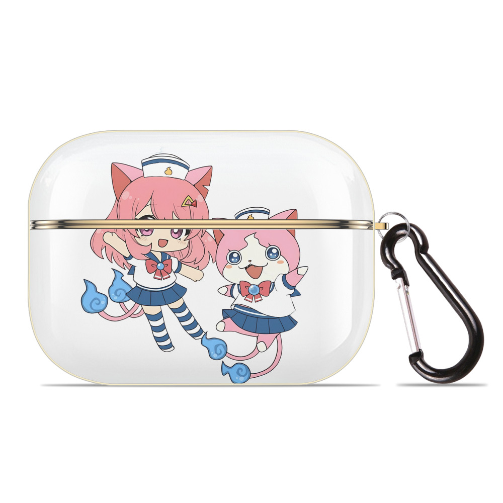 （画像用） 妖怪ウォッチ Yo-kai Watch 【AirPods Pro用】ハードシェル保護ケース｜耐衝撃・防指紋・カラビナ付き商品仕様