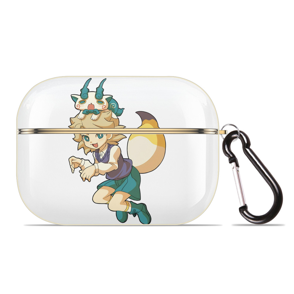 （画像用） 妖怪ウォッチ Yo-kai Watch 【AirPods Pro用】ハードシェル保護ケース｜耐衝撃・防指紋・カラビナ付き商品仕様