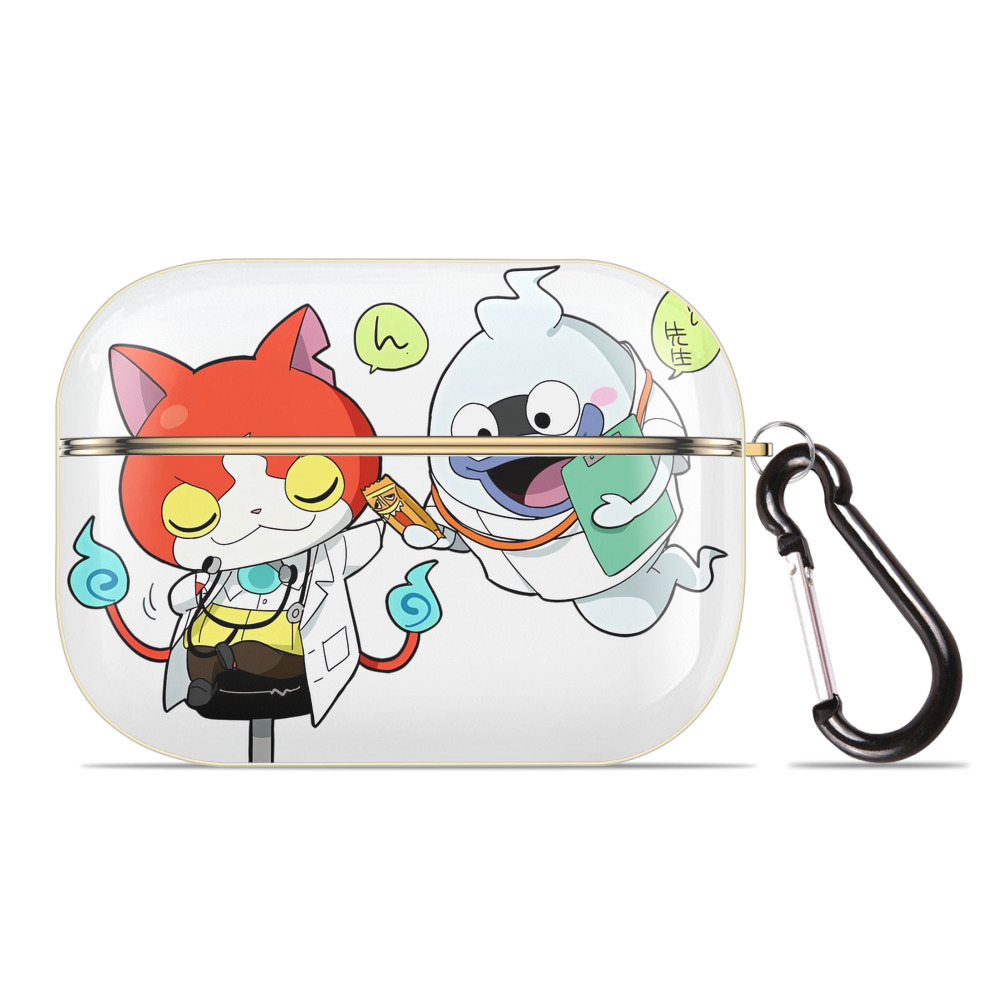 （画像用） 妖怪ウォッチ Yo-kai Watch 【AirPods Pro用】ハードシェル保護ケース｜耐衝撃・防指紋・カラビナ付き商品仕様