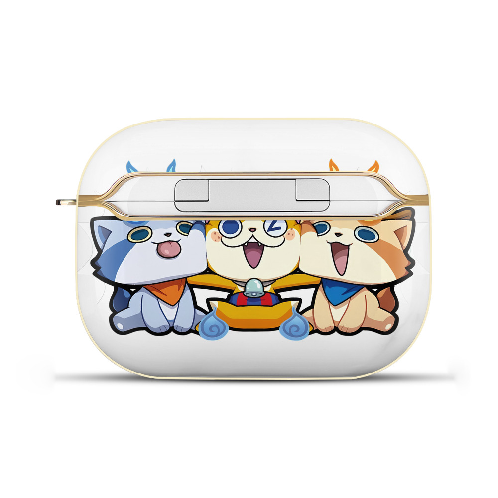 （画像用） 妖怪ウォッチ Yo-kai Watch 【AirPods Pro用】ハードシェル保護ケース｜耐衝撃・防指紋・カラビナ付き商品仕様