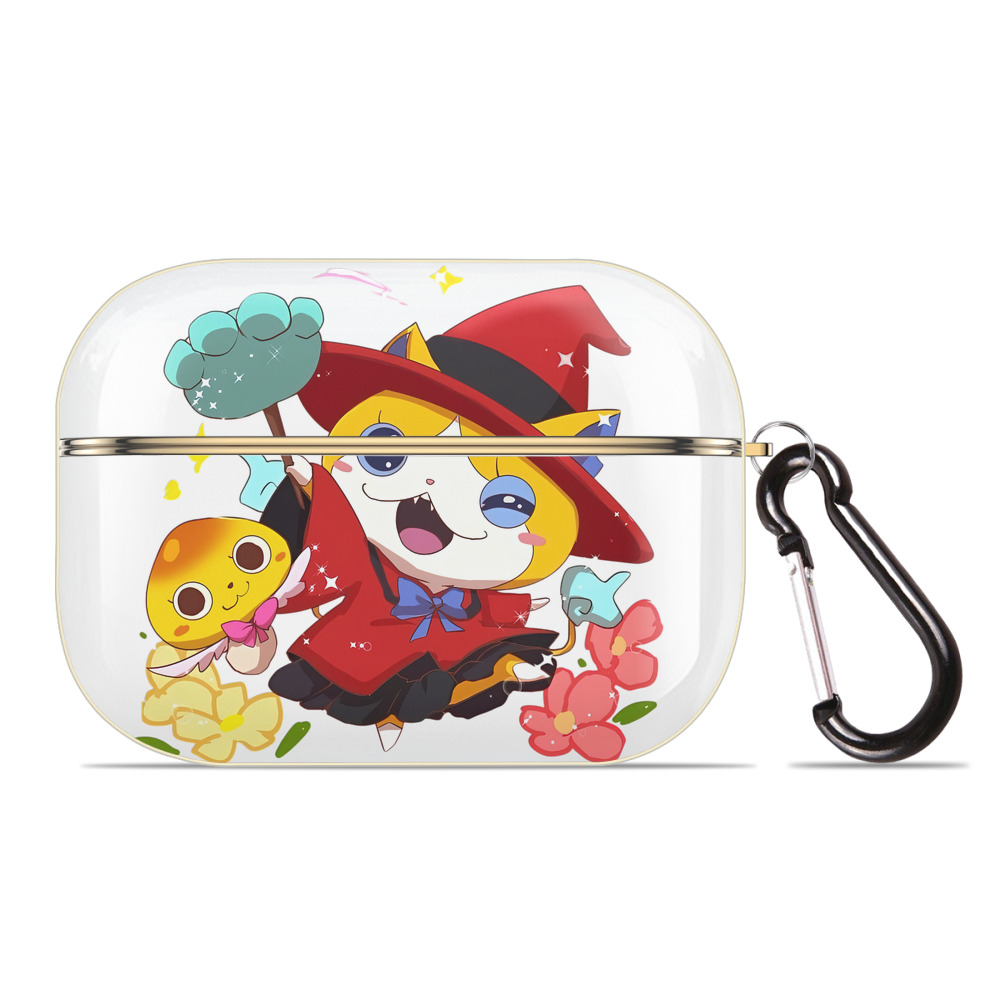 （画像用） 妖怪ウォッチ Yo-kai Watch 【AirPods Pro用】ハードシェル保護ケース｜耐衝撃・防指紋・カラビナ付き商品仕様