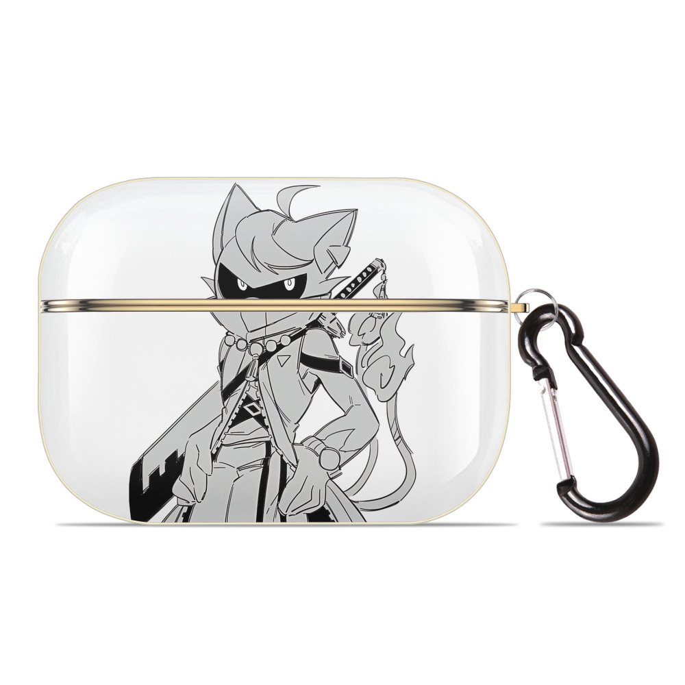 （画像用） 妖怪ウォッチ Yo-kai Watch 【AirPods Pro用】ハードシェル保護ケース｜耐衝撃・防指紋・カラビナ付き商品仕様