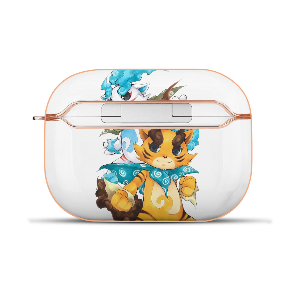 （画像用） 妖怪ウォッチ Yo-kai Watch 【AirPods Pro用】ハードシェル保護ケース｜耐衝撃・防指紋・カラビナ付き商品仕様