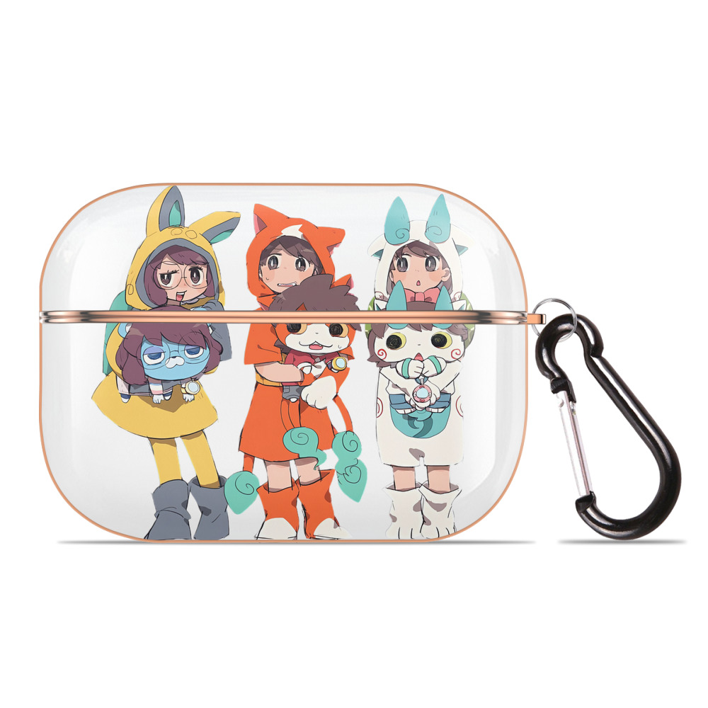 （画像用） 妖怪ウォッチ Yo-kai Watch 【AirPods Pro用】ハードシェル保護ケース｜耐衝撃・防指紋・カラビナ付き商品仕様